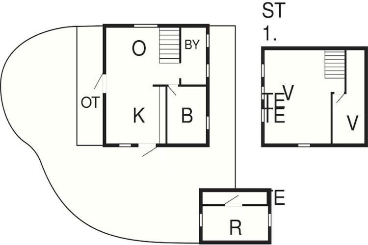 6 Person Holiday Home In R M Vesterhede Exteriör bild
